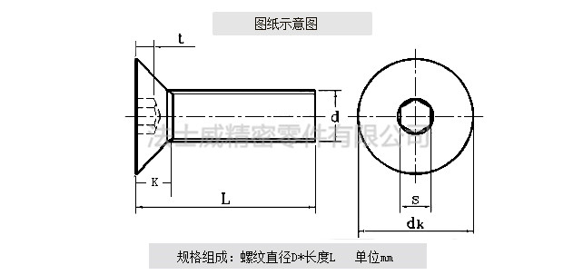 TUZ 12.9級平杯內(nèi)六角螺絲規(guī)格